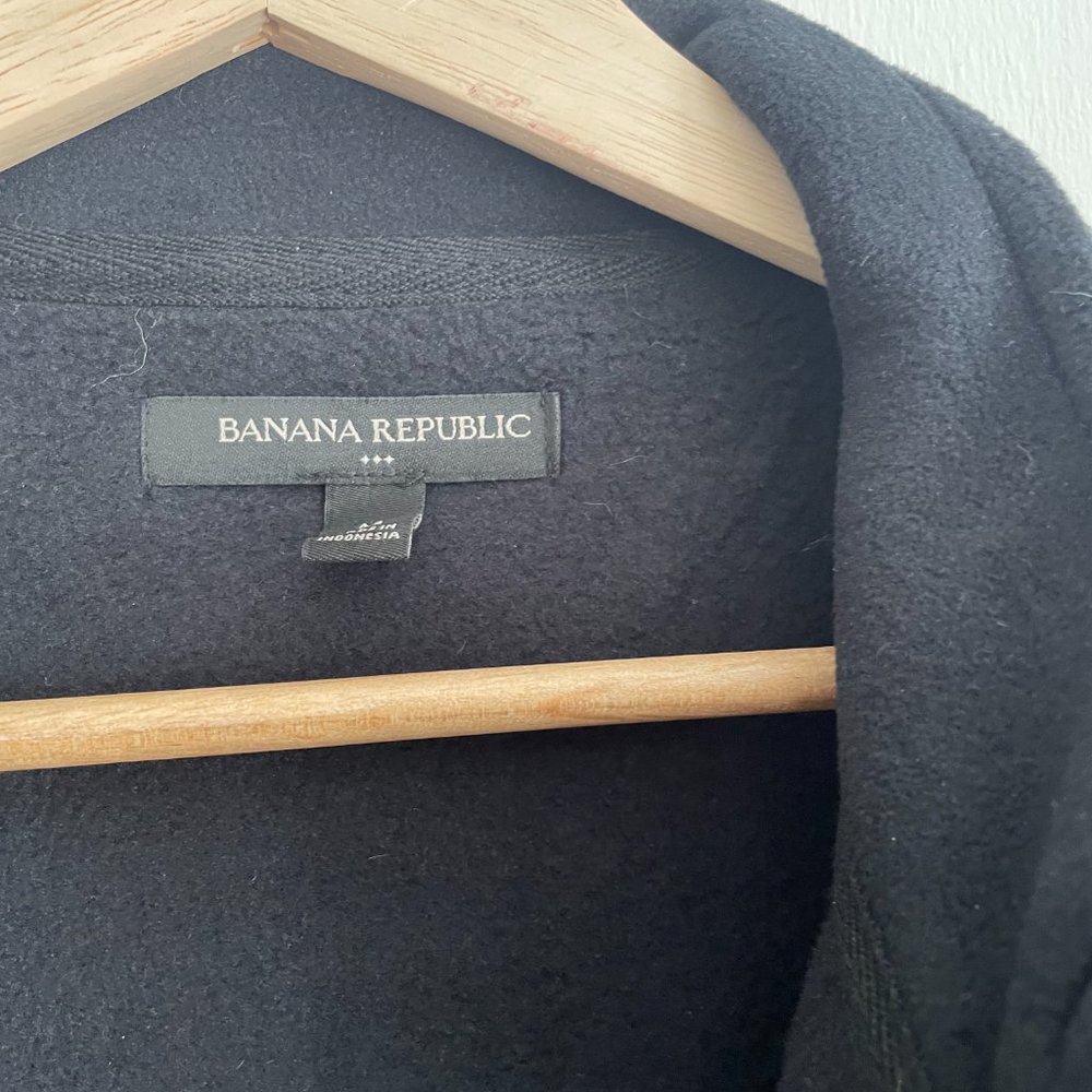 Banana Republic Men's Full-Zip Fleece Jacket (M) - Picture 4 of 5